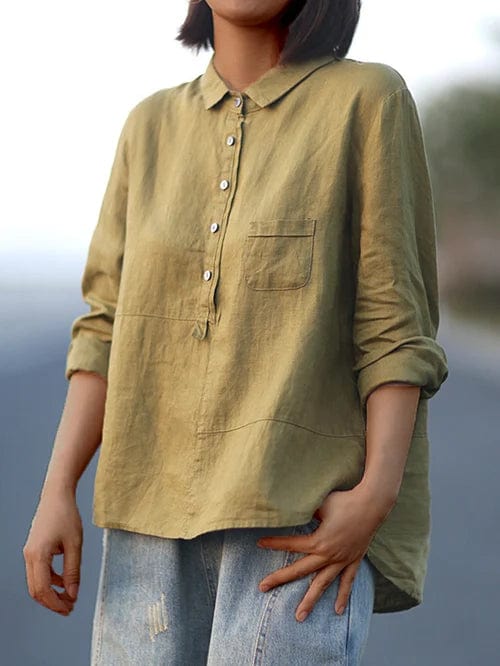 Elvie | Blusa de lino