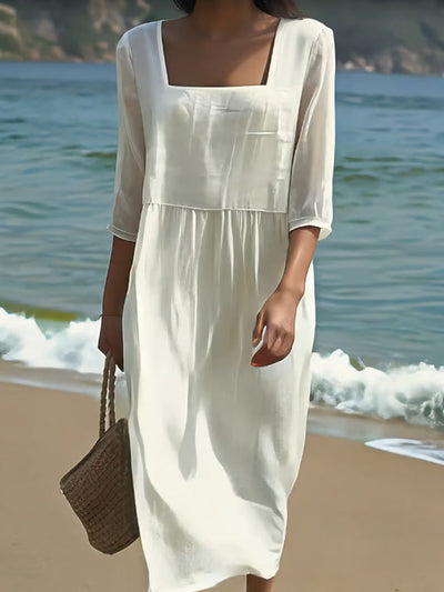 Ema | Vestido de lino casual