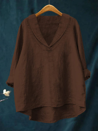 Samantha | Blusa de lino