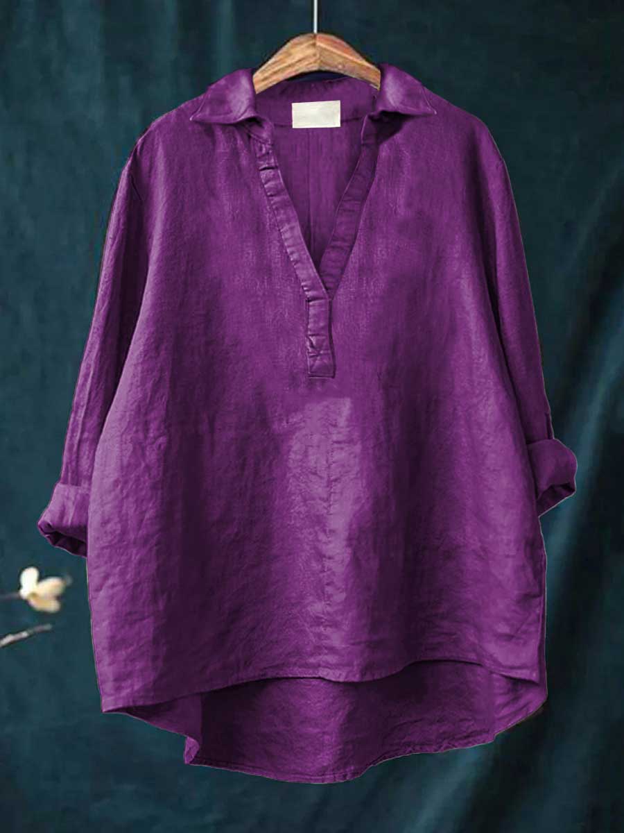 Andrea | Blusa de lino