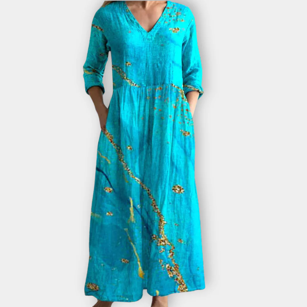 Adine | Maxi vestido boho
