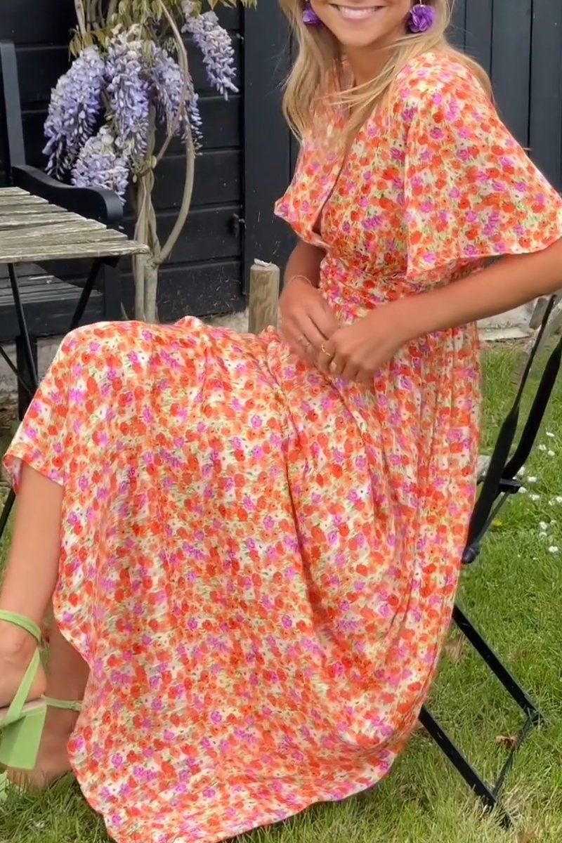 Sandie | Vestido Floral Primaveral