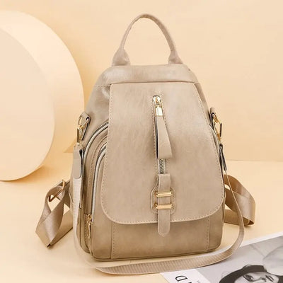 Sally | Mochila vintage de cuero
