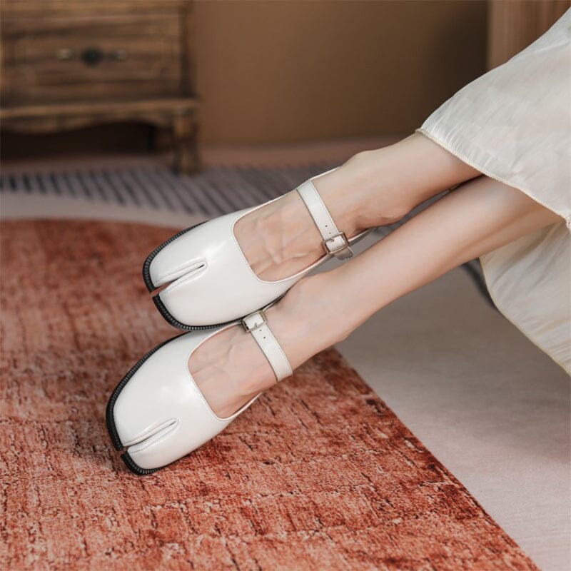 Orla | Cuero Mary Janes