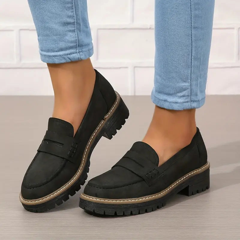 Ciela | Elegantes Mocasines de Ante